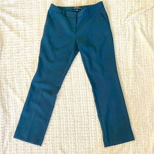 The limited 6p drew fit straight leg teal green/blue/gray dress pants ex cond